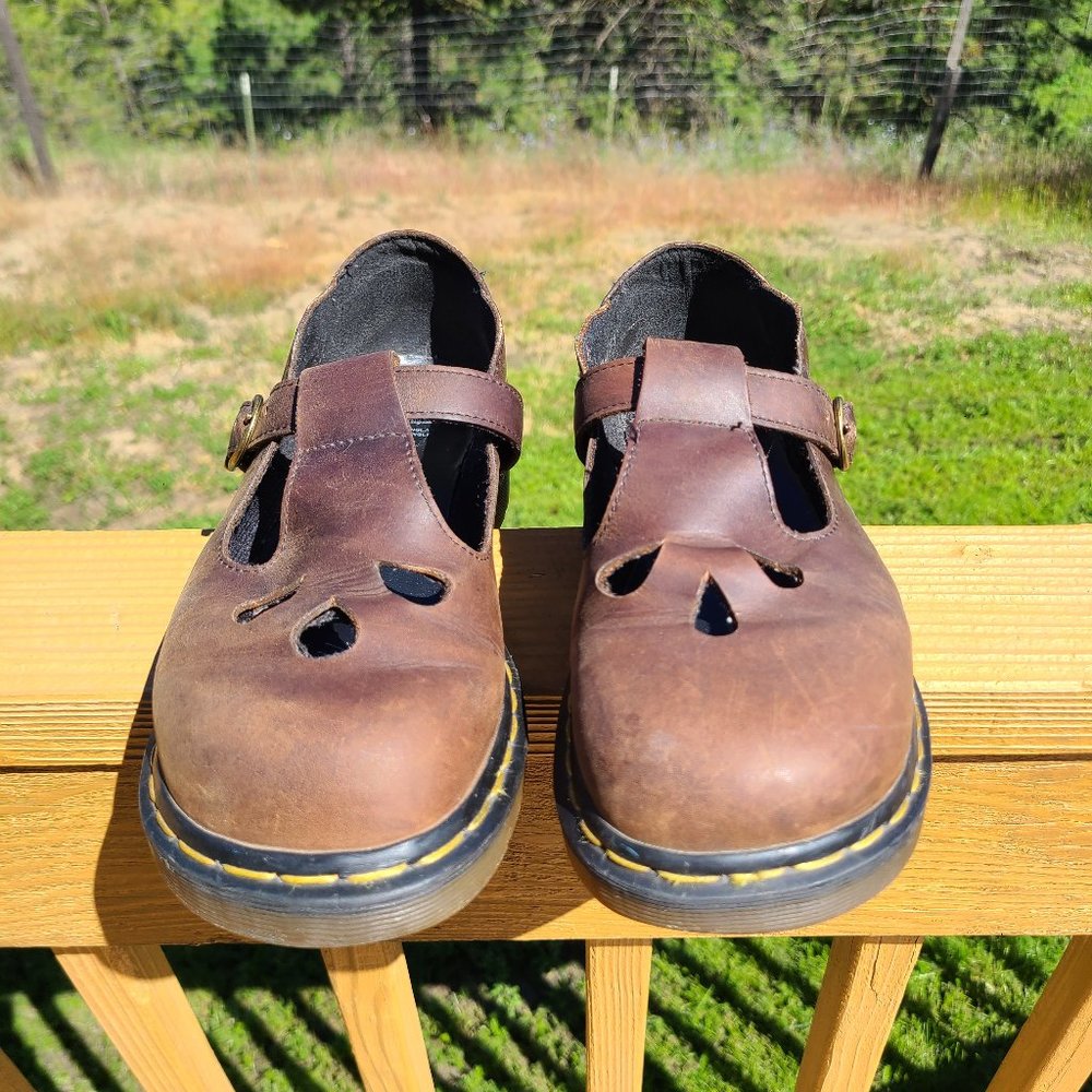Vintage Dr. Martens Mary Jane brown size US 10
